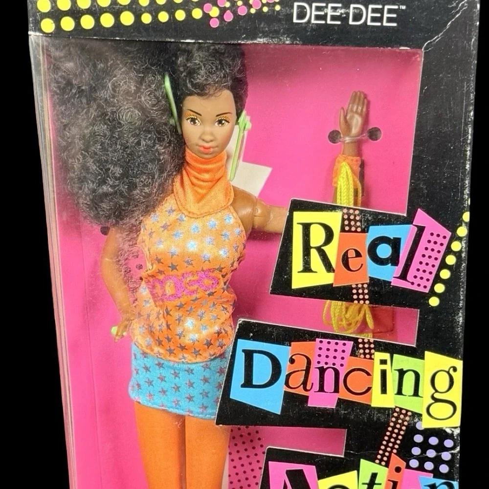 Mattel Barbie and the Rockers Dee Dee 1986 Dancing Action NRFB
